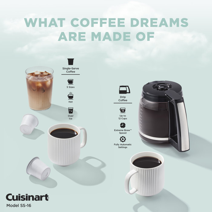 Cuisinart Coffee Center 2-IN-1 Coffeemaker & Reviews | Wayfair